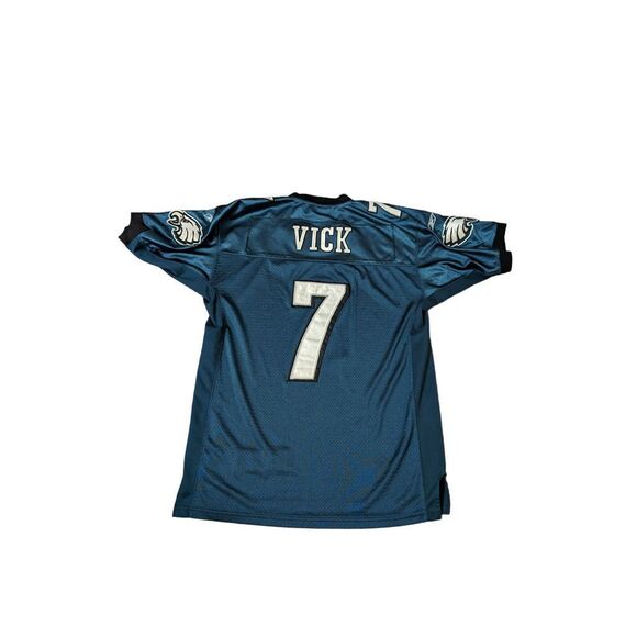 Reebok Michael Vick Philadelphia Eagles Green Mens 2XL Stitched Jersey - Picture 2 of 6